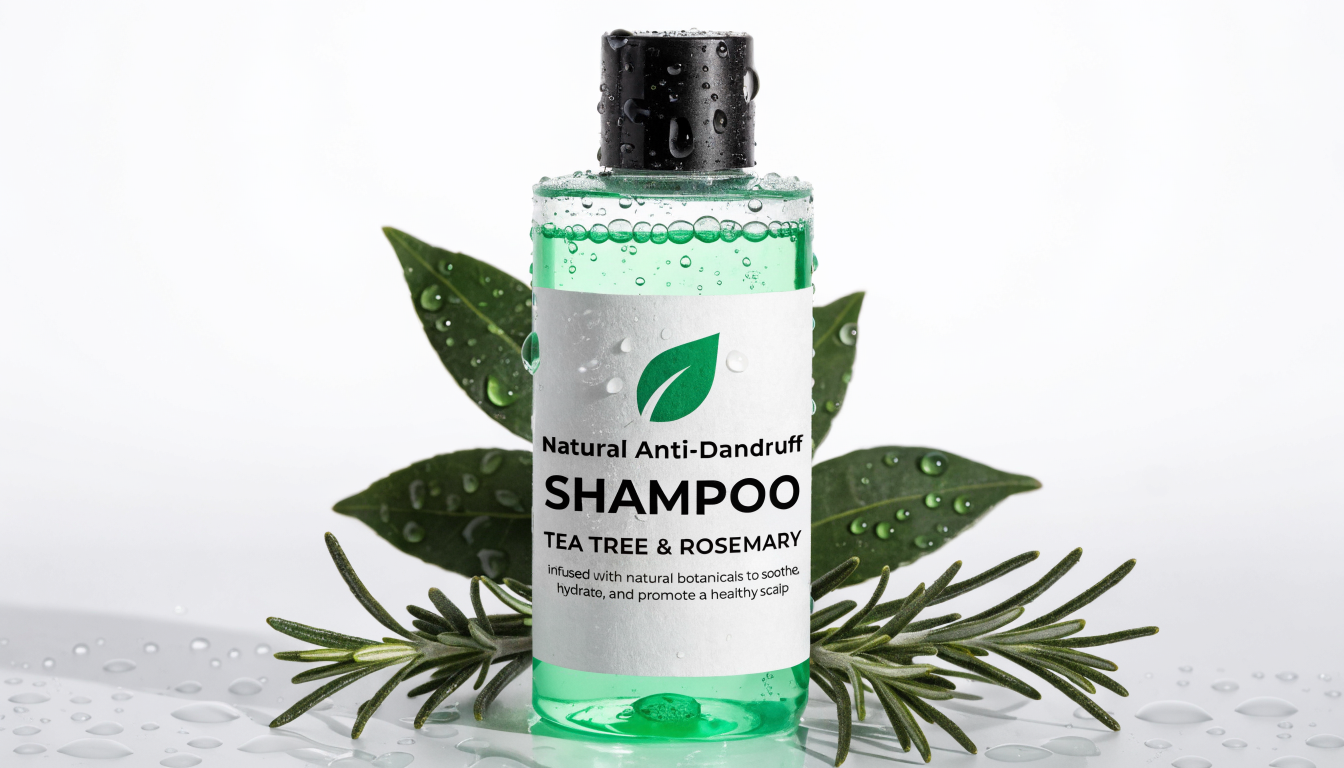 Tratamiento anticaspa natural Real Natura con ingredientes botánicos