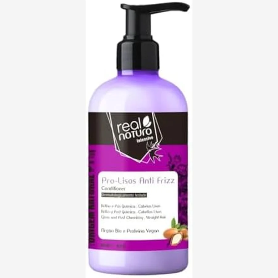 Real Natura acondicionador sin sal Pro-Lisos Anti Frizz