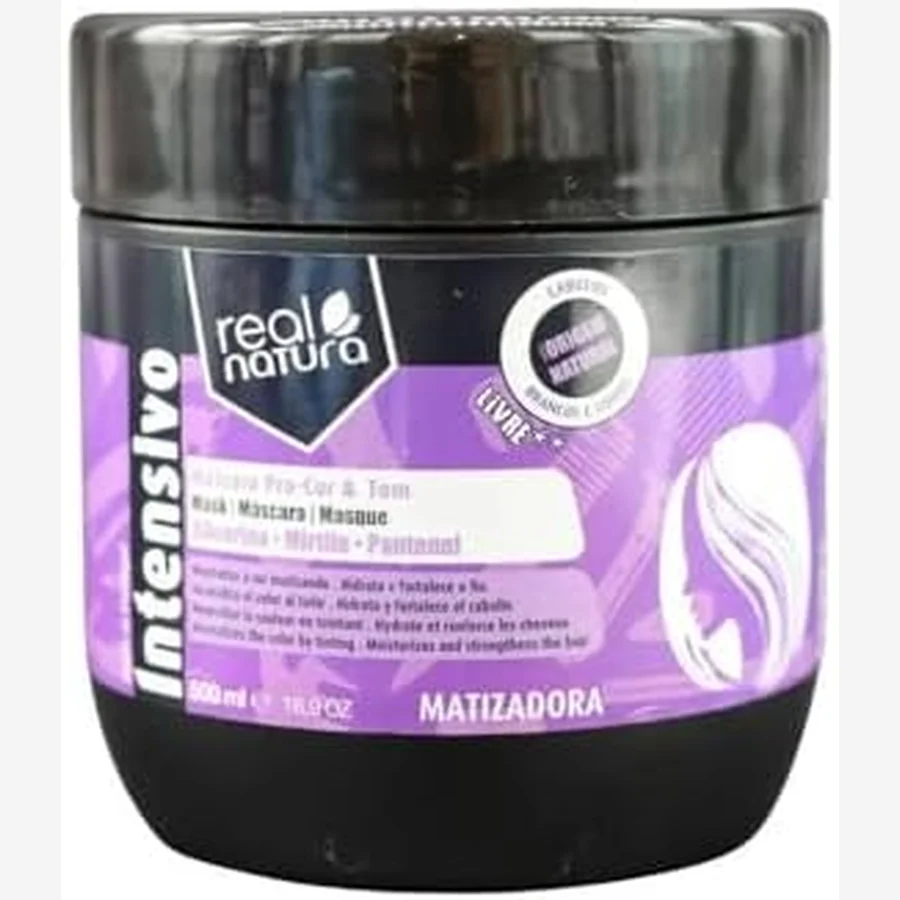 Real Natura máscara sin sal Pro-Color y tono matizante